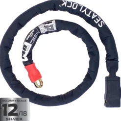 Seatylock Viking Kjettinglås Silver 140cm
