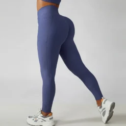 WTWM Athlethe Ribbed Seamless Tights
