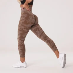 WTWM Comfy Camo Seamless Tights