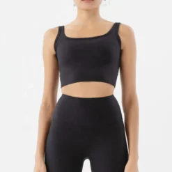 WTWM Ribbed Casual Sports BH/Crop