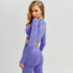 WTWM Soft Rebirth Crop Top Long Sleeve